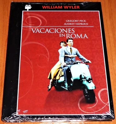 VACACIONES EN ROMA / ROMAN HOLIDAY (DVD R2) DVD + LIBRO , No novela - PRECINTADA - Imagen 1 de 3