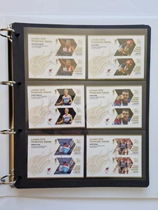 LONDON 2012 OLYMPICS GOLD MEDAL WINNERS STAMP COLLECTION: 104 USED 1ST CLASS - Picture 1 of 7