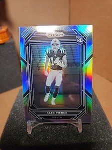 2022 Prizm Indianapolis Colts Alec Pierce Silver Negative Variations RC SP - Bild 1 von 2