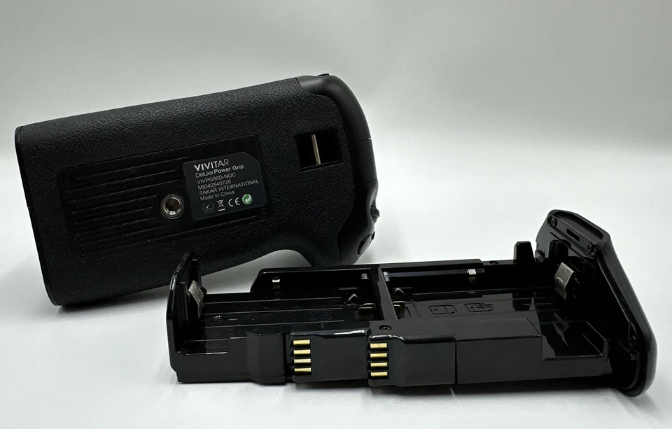 Empuñadura de batería Vivitar VIV-PG-80D para Canon EOS 70D/80D/90D Foto 1 de 4