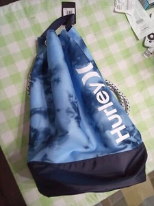 Hurley Men's One and Only Drawstring Bag, Blue Gaze, OS - Picture 1 of 3