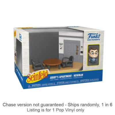 Seinfeld Newman Mini Moment Diorama Chase Ships 1 in 6 Collectible Figure - image 1 of 2