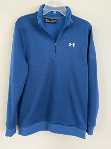 Sudadera polar Under Armour Golf Storm para hombre talla S azul marino 1/4 cremallera - Imagen 1 de 10