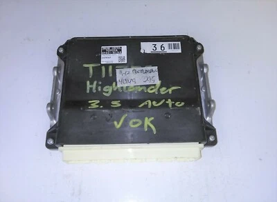 Computadora ecu ecm 89661-0E360 Toyota Highlander 2011-2012 Foto 1 de 4