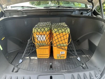 Front Trunk Floor Style Organizer Cargo Net for Ford F-150 Lightning 2022-2025 - Bild 1 von 4