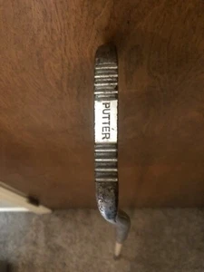 Antique Original Wilson Long Neck Ribbed Sole Putter Original White Shaft & Grip - Picture 1 of 8