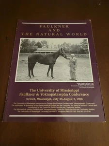 University of Mississippi Faulker & Yoknapatawpha Conference Brochure - Picture 1 of 4