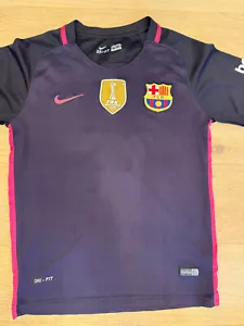 Nike Barcelona NEYMAR No.11 Football Jersey T-Shirt Size S / XS Youth 18y zr755 - Bild 1 von 5