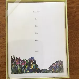 ¡Vitrales Tiffany 12 tarjetas al Museo Metropolitano de Arte Invitaciones del MoMA! ¡Nuevo! - Imagen 1 de 2