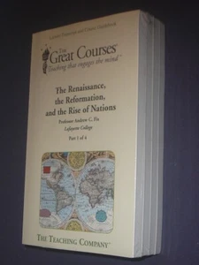 Great Courses TRANSCRIPTS : THE RENAISSANCE, REFORMATION RISE OF NATIONS - Foto 1 di 2