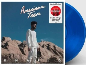 Khalid American Teen Double LP Translucent Blue Vinyl Limited Edition NEW Sealed - Picture 1 of 1