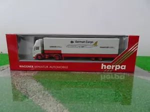 Herpa 1/87 - 812000 Mercedes Sattelzug Plane German Cargo - Bild 1 von 1