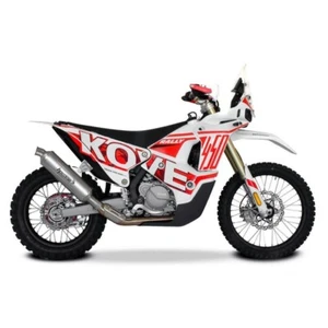 TERMINALE DI SCARICO HP CORSE SP-2 TITANIO OMOLOGATO EURO5 PER KOVE 450 RALLY - Picture 1 of 9