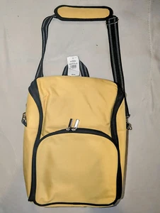 Mochila de picnic amarilla vino y queso - Imagen 1 de 3