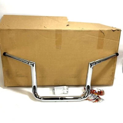 Harley Bat Wing LA-7364-12 Grande 1999-2013 LA Choppers 12" APE cromo 1-1/2" Grande Foto 1 de 4