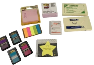 Post it Notes Lot, Various Colours Star Sticky Note Pad Office Supplies, New. - Picture 1 of 4