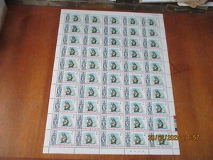 Norfolk Island 1967 - Ships Definitive - U/M MNH Complete Sheet Of 50 - SG80 - Picture 1 of 3