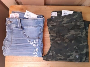 SO (TWO ) Pair Girls Jeggings Size 14 NEW WITH TAGS - Picture 1 of 5