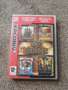 PC CD Rom Age Of Empires Collector's Edition Game ONLY 2 DISCs - Picture 1 of 3