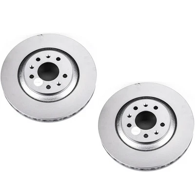 SET-P15AR82107EVC-2 discos de freno Powerstop juego de 2 ruedas delanteros para Cadillac STS CTS Foto 1 de 3