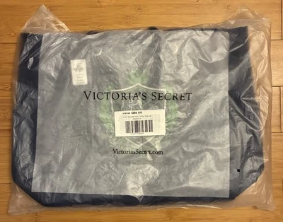 Bolso de Mano Victoria’s Secret Rosa Promo Perro Universitario Azul Marino Playa Viaje Nuevo con Etiquetas Foto 1 de 4