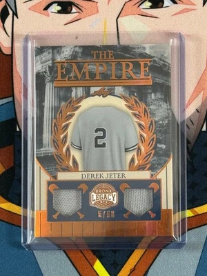 Parche doble Leaf Bronx Legacy Derek Jeter 2025 5/50 The Empire Foto 1 de 2