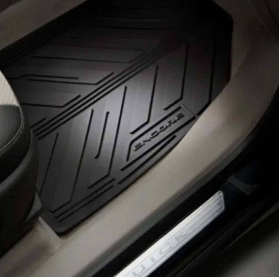 NUEVO OEM 2013-2022 Buick Encore Envision Juego de alfombrillas negras para todo tipo de clima 42364956 Foto 1 de 2