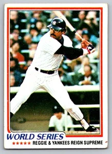 1978 Topps 1977 World Series #413 - New York Yankees - Picture 1 of 2