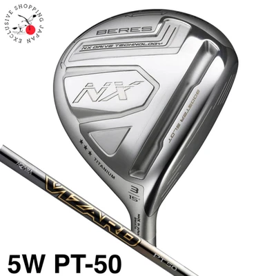 HONMA Beres NX TRIPLE STAR 3S 3 Star Fairway Wood 5W Vizard PT-50 Graphite Shaft - Image 1 of 4