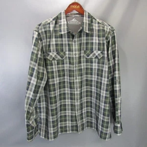 Camisa Croft & Barrow de secado rápido a cuadros manga larga abotonada para hombre XL pesca golf - Imagen 1 de 9