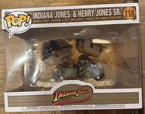 Funko Pop - Indiana Jones & Henry Jones Sr. - #118 - Nuovo con scatola - Foto 1 di 5