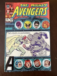 Avengers #253 ORIGINAL Vintage 1985 Marvel Comics Vision Quasimodo - Picture 1 of 2