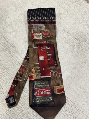 Enfriador de bebidas vintage Net marca Coca Cola 5 centavos clásico EE. UU. divertido novedad Foto 1 de 4