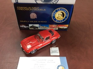 Corvette 396 1965 cupé fibra de vidrio fundido a presión 1:24 de Franklin como nuevo - Imagen 1 de 3