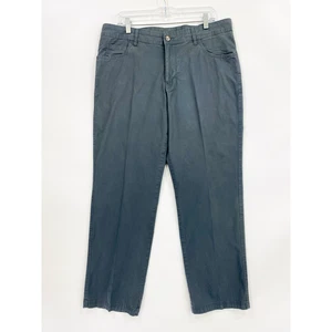 Pantalone uomo Columbia taglia 36W x 30L grigio regular fit gamba dritta abbigliamento da lavoro - Foto 1 di 9
