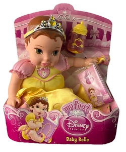 Bambola Jakks Pacific My First Disney Princess Baby Belle 10,5" con coperta e biberon - Foto 1 di 10