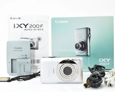 [NEAR MINT] Canon IXY 200F PowerShot 12.1MP Silver 4x Zoom - Tested #Q1 - image 1 of 4
