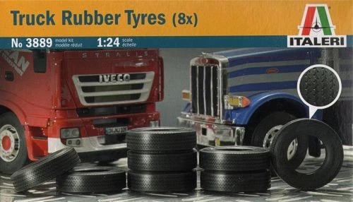 GOMME PER MOTRICE CAMION 8 Pz.KIT 1:24 - Immagine 1 di 1
