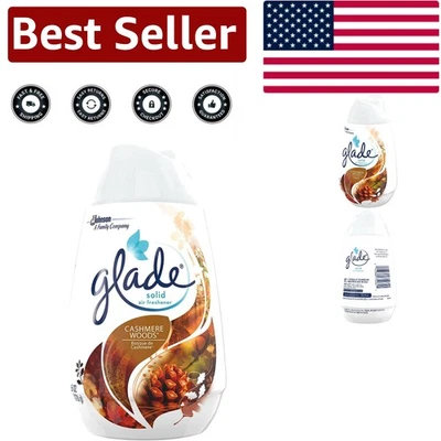 Ambientador de aire sólido ajustable en madera de cachemir - Gel de 6 OZ para espacios acogedores Foto 1 de 4