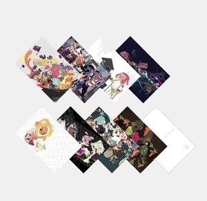Juego de colección de 2 postales Splatoon (8 tarjetas) My Nintendo Reward Japón nuevo precintado - Imagen 1 de 20