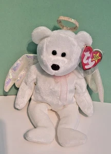 Neu mit Etikett Ty Beanie Baby 1998 Heiligenschein Bär - Bild 1 von 6