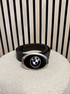 Alter Vintage BMW Gürtelschnalle mit Echtleder Gürtel ! - Bild 1 von 8