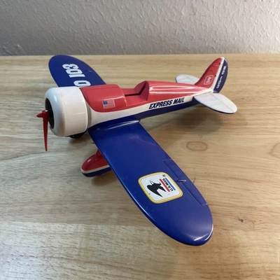 NICE #103 U.S. Express Air Mail 1/32 Collector Series Airplane BANK Free SHIP - Image 1 of 4