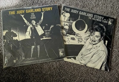 JUDY GARLAND STORY Star/Hollywood Years Vols 1 & 2 Near Mint 2 Lps L@@k! Foto 1 de 4
