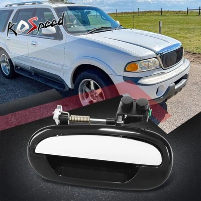 Manija de tirador de puerta exterior del conductor trasero izquierdo imprimada para Lincoln Navigator 98-02 Foto 1 de 4