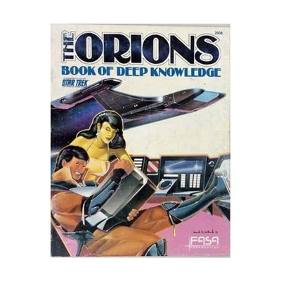 FASA Star Trek RPG Orions - Deep Knowledge Only! VG - Image 1 of 2