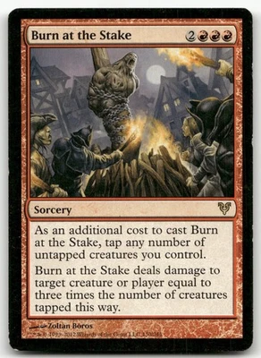 Burn at the Stake #130 (MP) Avacyn Restored AVR Magic MTG - Image 1 of 2
