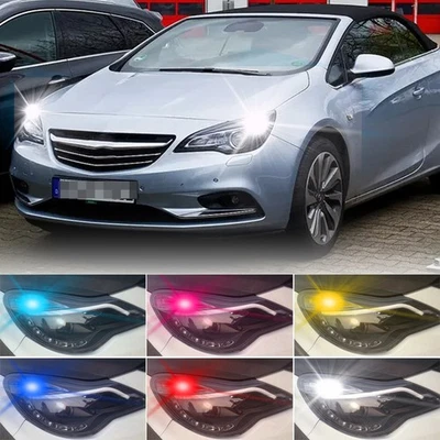For Vauxhall Cascada Cabriolet 2013-Onwards 2x Daytime Running Light W21/5W 7443 - Image 1 of 4