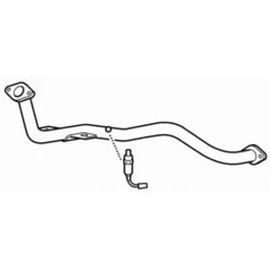 Quality Front Exhaust Down Pipe for Nissan Micra CG10DE 1.0 Litre (2000-2001) - Image 1 of 4