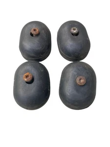 Jeep Wrangler YJ Spare Tire Rubber Stoppers Bumpers Tailgate W/ Screws 87-95 OEM - Picture 1 of 6